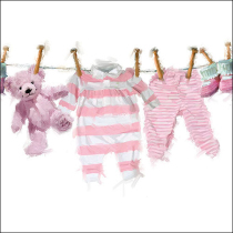 Napkin 33 Baby girl clothes FSC Mix
