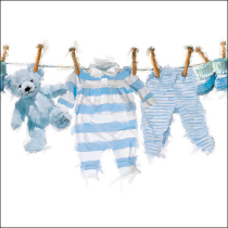 Napkin 33 Baby boy clothes FSC Mix