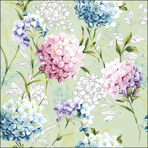 Napkin 33 Horana green FSC Mix