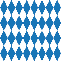 Napkin 33 Bavarian check FSC Mix