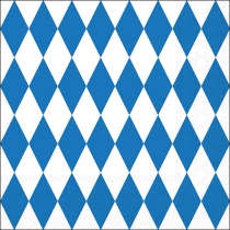 Napkin 33 Bavarian check FSC Mix