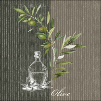 Napkin 33 Oil and olives FSC Mix