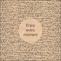 Napkin 33 Recycled Enjoy every moment FSC Mix