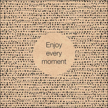 Napkin 33 Recycled Enjoy every moment FSC Mix