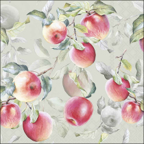 Napkin 33 Fresh apples green FSC Mix