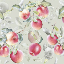 Napkin 33 Fresh apples green FSC Mix