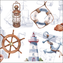 Napkin 33 Welcome aboard FSC Mix