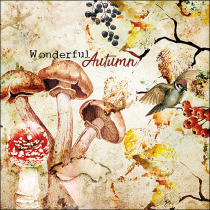 Napkin 33 Wonderful autumn FSC Mix