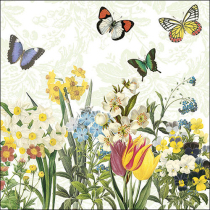 Napkin 33 Spring bloomers FSC Mix