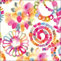 Napkin 33 Fantasy circles FSC Mix
