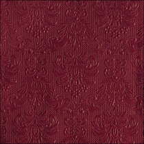 Napkin 33 Elegance ruby red FSC Mix