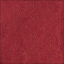 Napkin 33 Elegance dark red FSC Mix