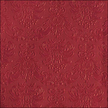 Napkin 33 Elegance dark red FSC Mix
