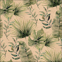 Napkin 33 Recycled Jungle leaves nature FSC Mix