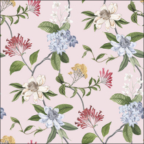 Napkin 33 Floral mix lilac FSC Mix