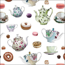 Napkin 33 Classic tea pots FSC Mix