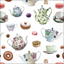 Napkin 33 Classic tea pots FSC Mix