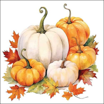 Napkin 33 Pumpkin season FSC Mix