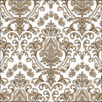 Napkin 33 Baroque ornament gold FSC Mix