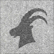 Napkin 33 Capricorn silhouette FSC Mix