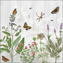 Napkin 33 Herb garden FSC Mix