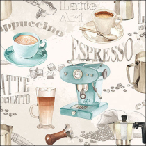Napkin 33 Barista cream FSC Mix