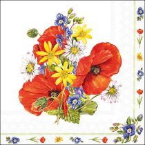 Napkin 33 Field bouquet FSC Mix