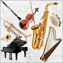 Napkin 33 Music instruments FSC Mix