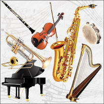 Napkin 33 Music instruments FSC Mix