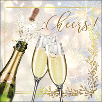 Napkin 33 Popping bottle FSC Mix