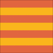 Napkin 33 Block stripe yellow/orange FSC Mix
