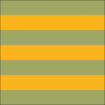 Napkin 33 Block stripe yellow/green FSC Mix