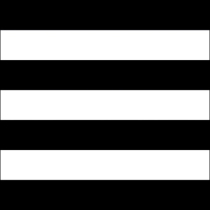 Napkin 33 Block stripe white/black FSC Mix