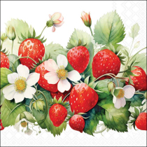 Napkin 33 Juicy strawberries FSC Mix