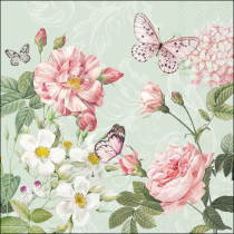 Napkin 33 Amelia green FSC Mix