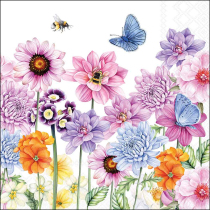 Napkin 33 Sweet flowers FSC Mix
