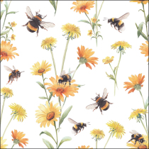Napkin 33 Busy bees FSC Mix