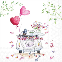 Napkin 33 Wedding car FSC Mix