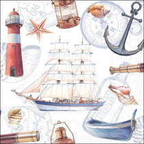 Napkin 33 Sailboat FSC Mix