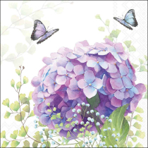 Napkin 33 Hydrangea ball FSC Mix