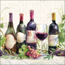 Napkin 33 Wine bottles FSC Mix