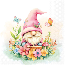 Napkin 33 Charming gnome FSC Mix