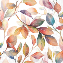 Napkin 33 Colourful leaves FSC Mix