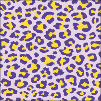 Napkin 33 Leopard pattern purple FSC Mix