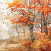 Napkin 33 Autumn tree FSC Mix