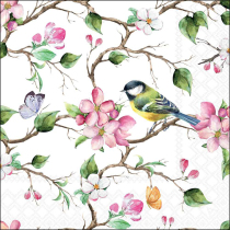 Napkin 33 Lively blossom tree FSC Mix