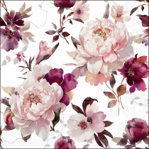 Napkin 33 Eileen white FSC Mix