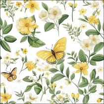 Napkin 33 Vintage garden FSC Mix
