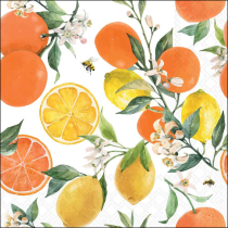 Napkin 33 Lemons and oranges FSC Mix