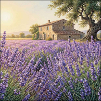 Napkin 33 Lavender sunrise FSC Mix